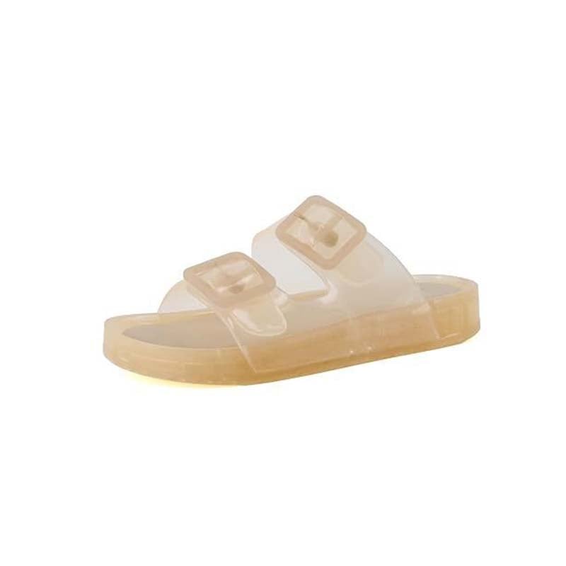 Rutschfeste, dicksohlige, stylische Sandalen