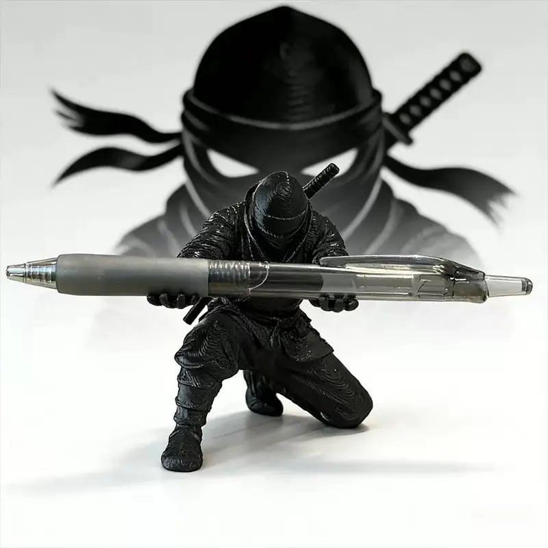 ⚔️3D-Printed Samurai Pen Holder Desk Organizer