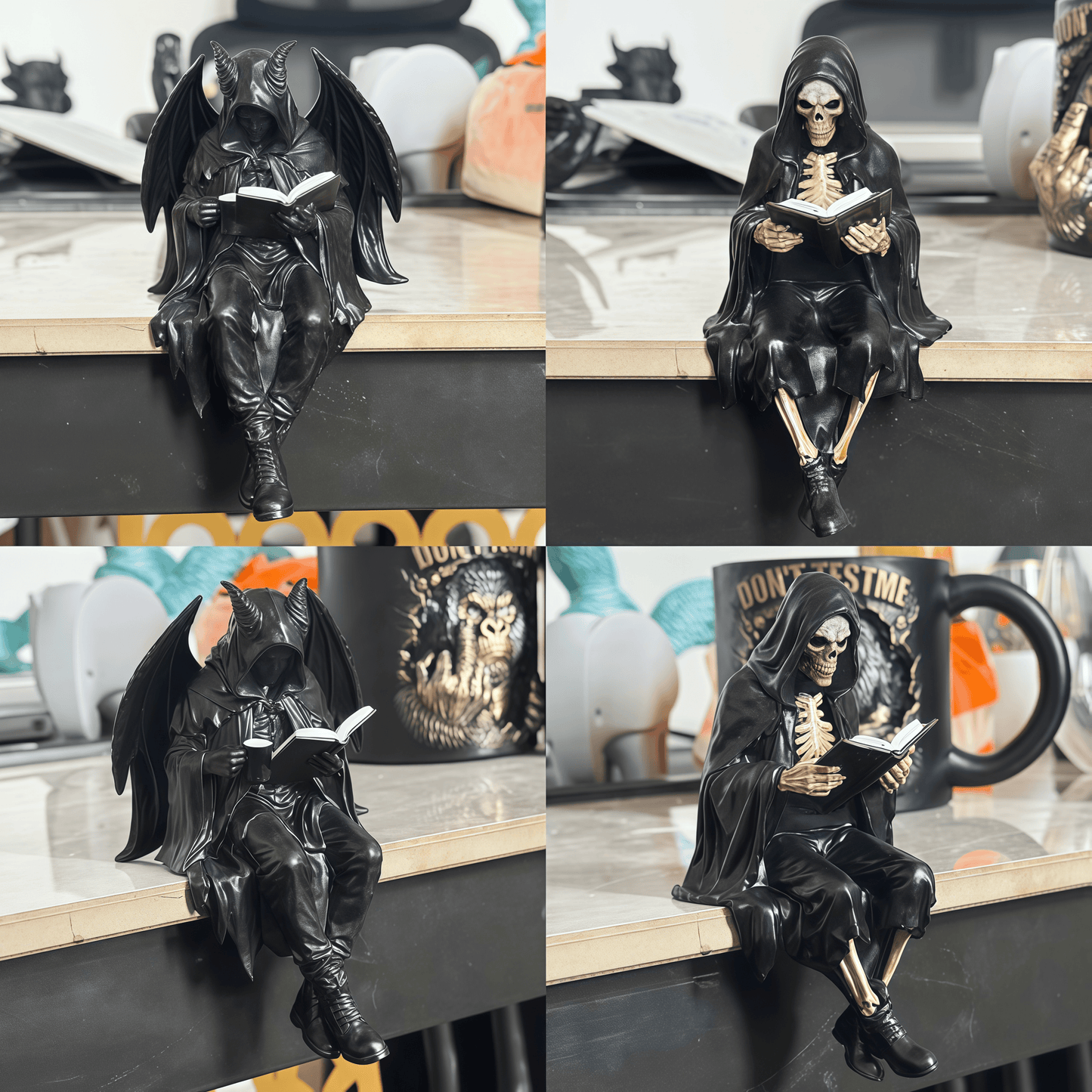 Gotische Dunkle Fantasie-Figurendekoration