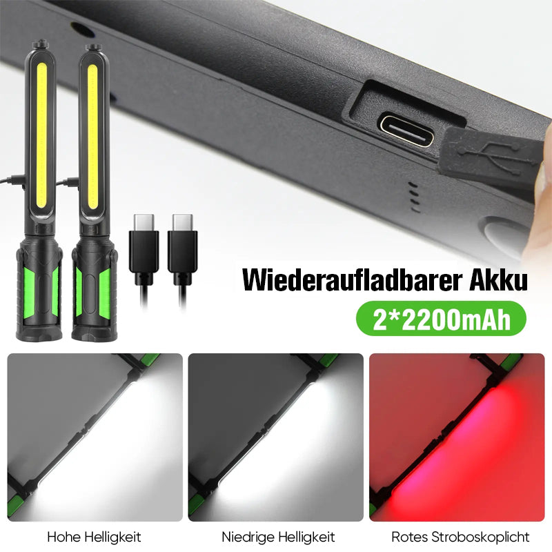 TYIIPLUS™ 2400LM Wiederaufladbare LED-Arbeitsleuchte