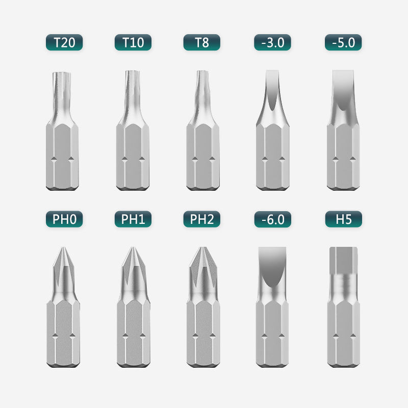 11 in 1 Ratschenschraubendreher-Set