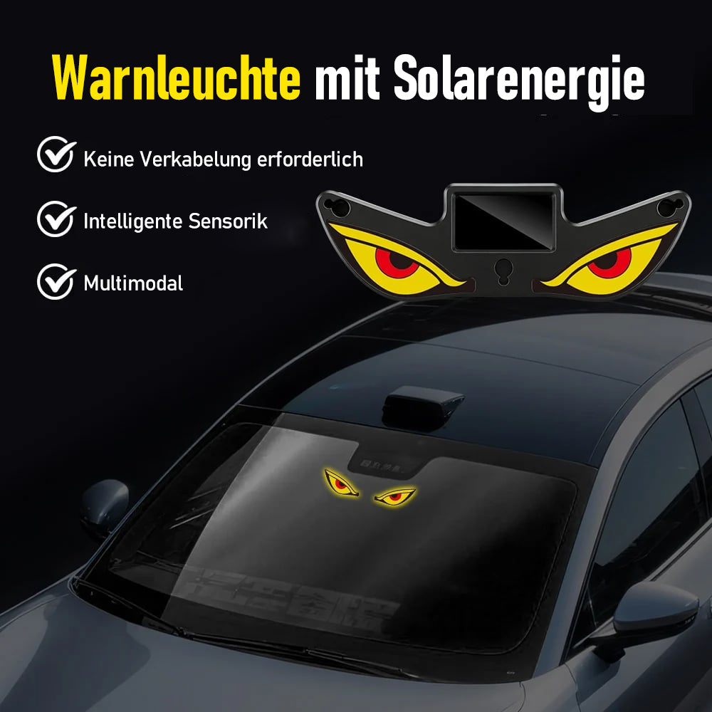 Solarenergie-Dämonenauge-LED-Autofensterleuchte