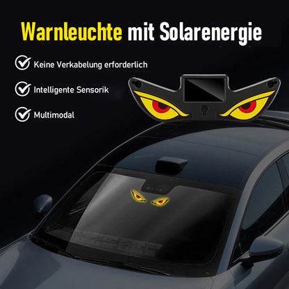 Solarenergie-Dämonenauge-LED-Autofensterleuchte