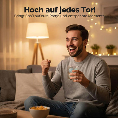 Silikon-Eiswürfelform in Fußballform