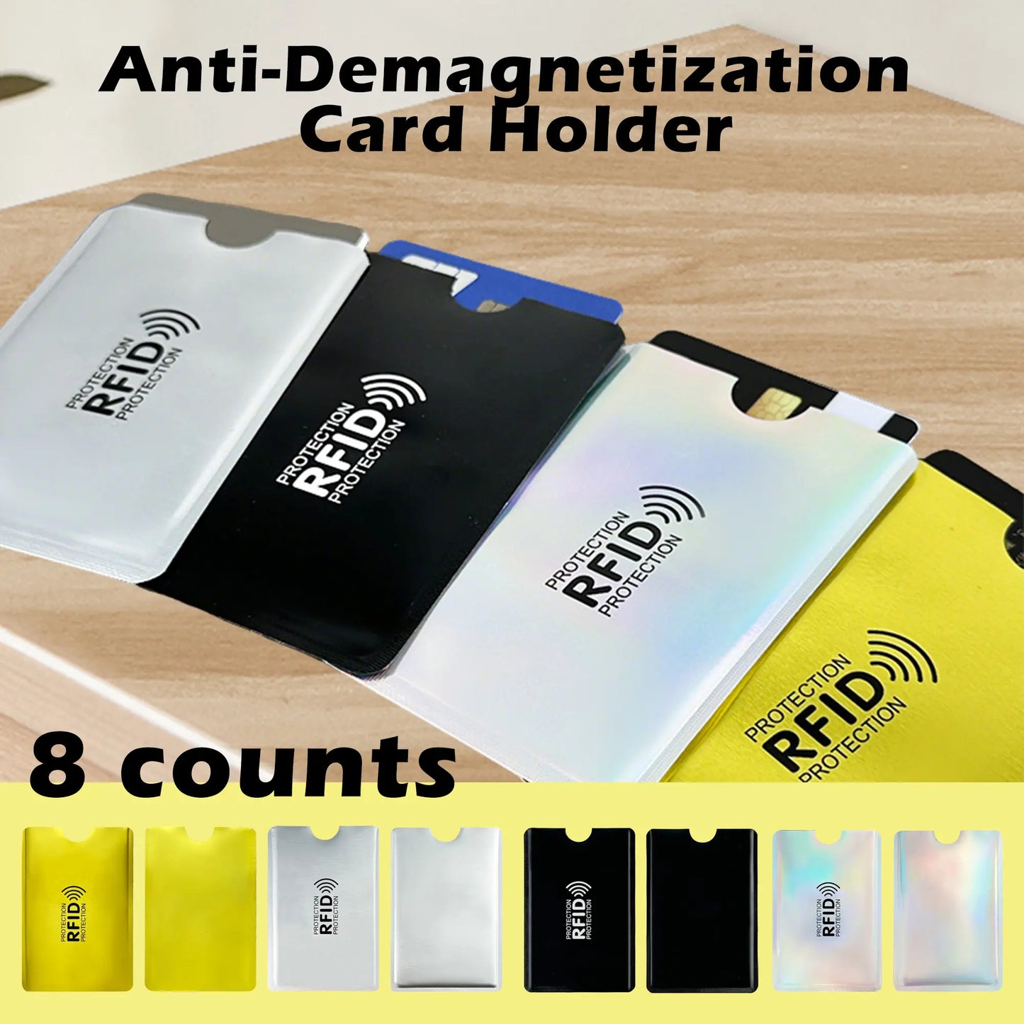 RFID-Schutzhüllen: Schlanker & leichter Schutz für Kredit- und Ausweiskarten
