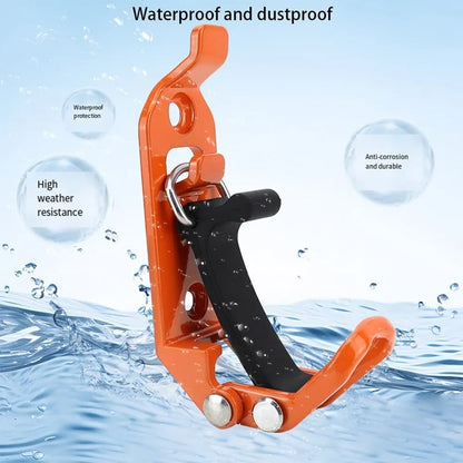 Halterung aus Zinklegierung mit Gummiband