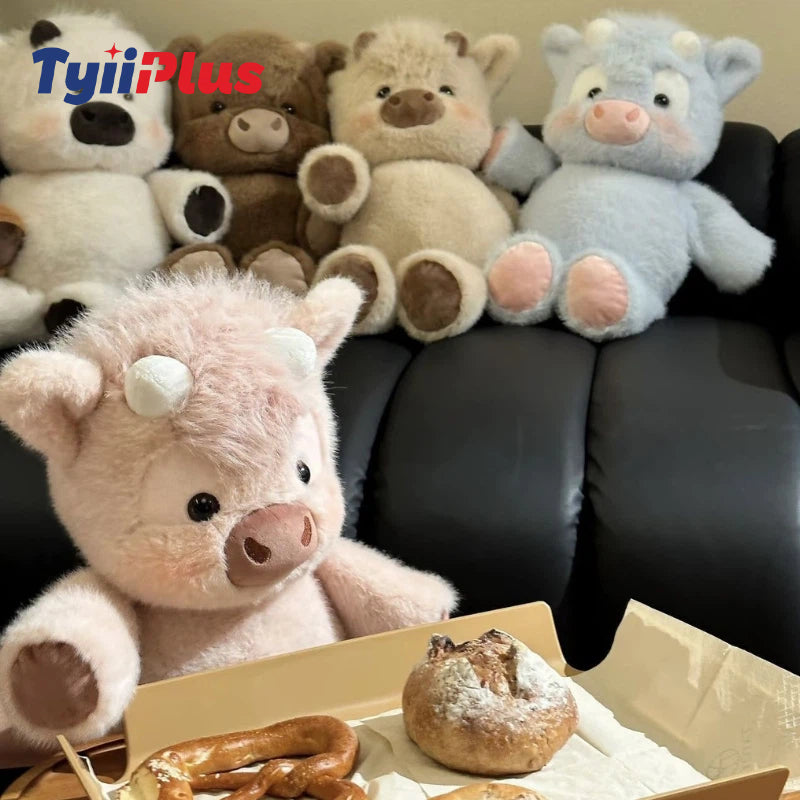 Laufende Hochlandkuh Plüschtier