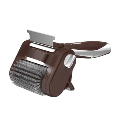 LED-Illuminated Electric Grill Brush