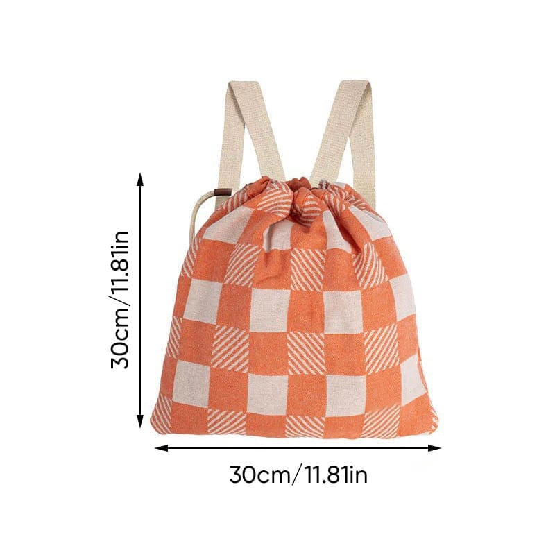 2-in-1 wandelbares Strandtuch mit Tasche