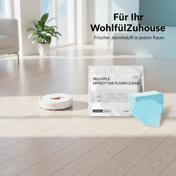 🔥100 Stück Mehrzweck-Bodenreinigungstabletten – Konzentrierter Reiniger für Hartholz, Fliesen, Laminat und mehr