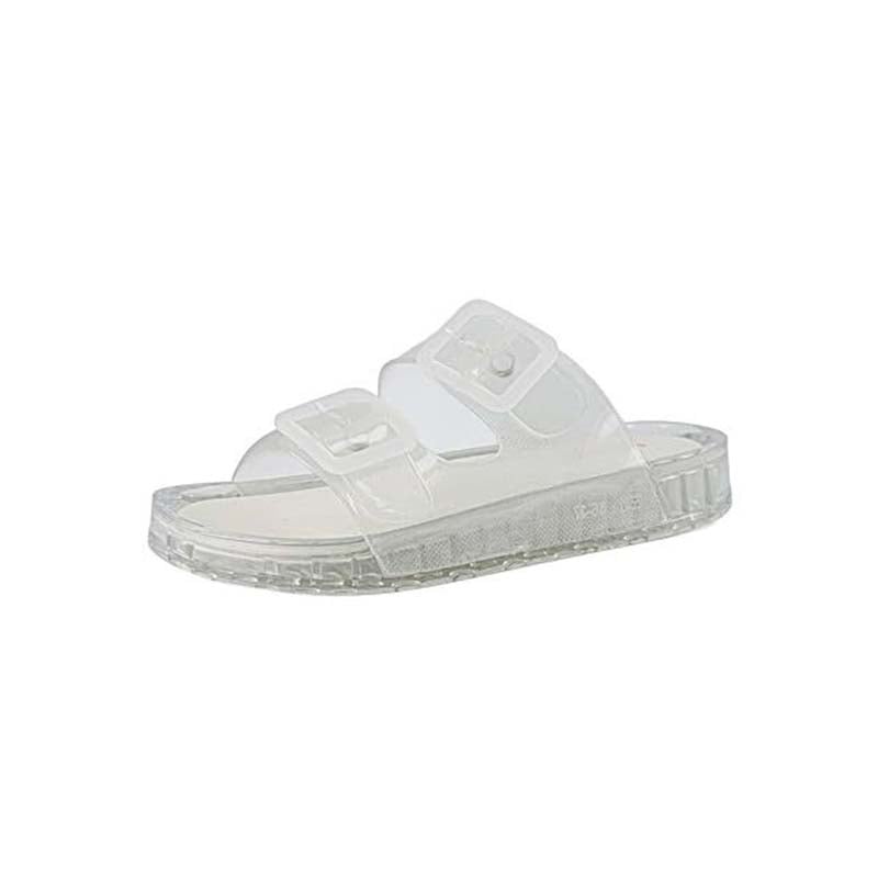 Rutschfeste, dicksohlige, stylische Sandalen