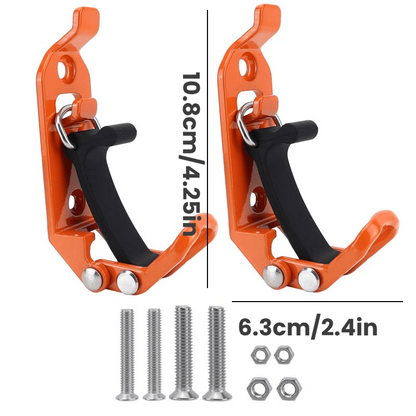 Halterung aus Zinklegierung mit Gummiband