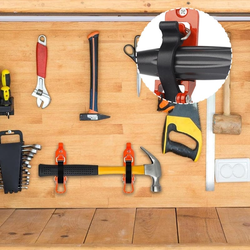 Halterung aus Zinklegierung mit Gummiband