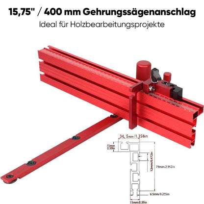 Präzisions-Gehrungslehre für Tischkreissäge