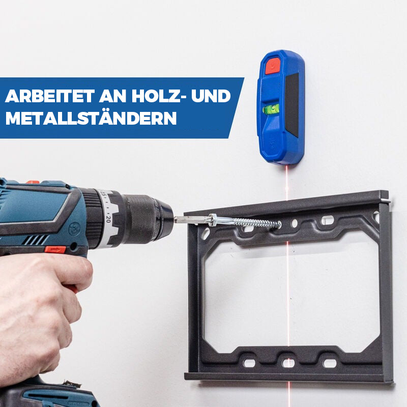 🔧Magnetischer Balkensucher mit Lasermarkierung