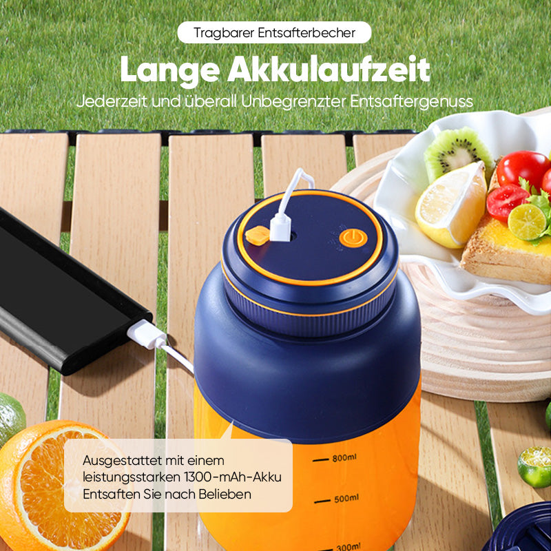 Tragbarer Kabelloser Elektrischer Entsafter-Mixerbecher