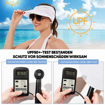 Damen-Sonnenschutzhut mit UV-Schutz 50+