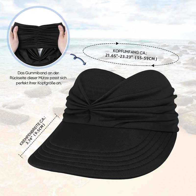 Damen-Sonnenschutzhut mit UV-Schutz 50+