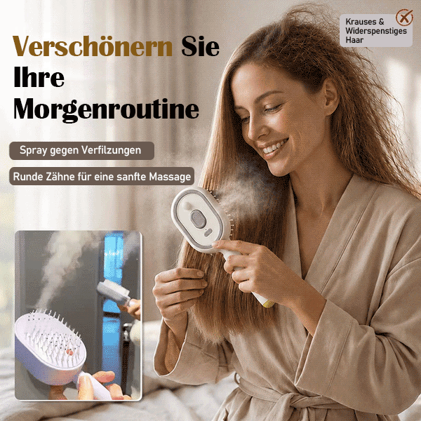 🔥2026 Elektrische Dampfmassage-Haarpflegebürste