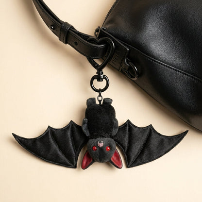 🦇 Süßer schwarzer Fledermaus-Baby-Schlüsselanhänger