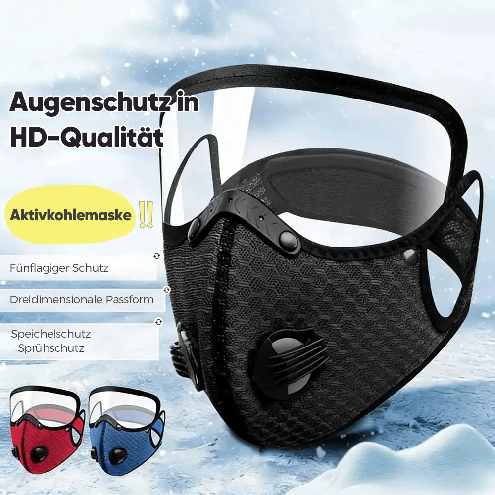 Wiederverwendbare Staubmaske mit Kohlefilter – Entwickelt für einen aktiven Lebensstil
