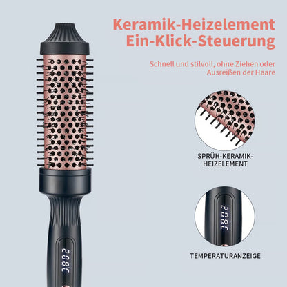 LCD-Locken- und Glätteisen mit doppeltem Verwendungszweck