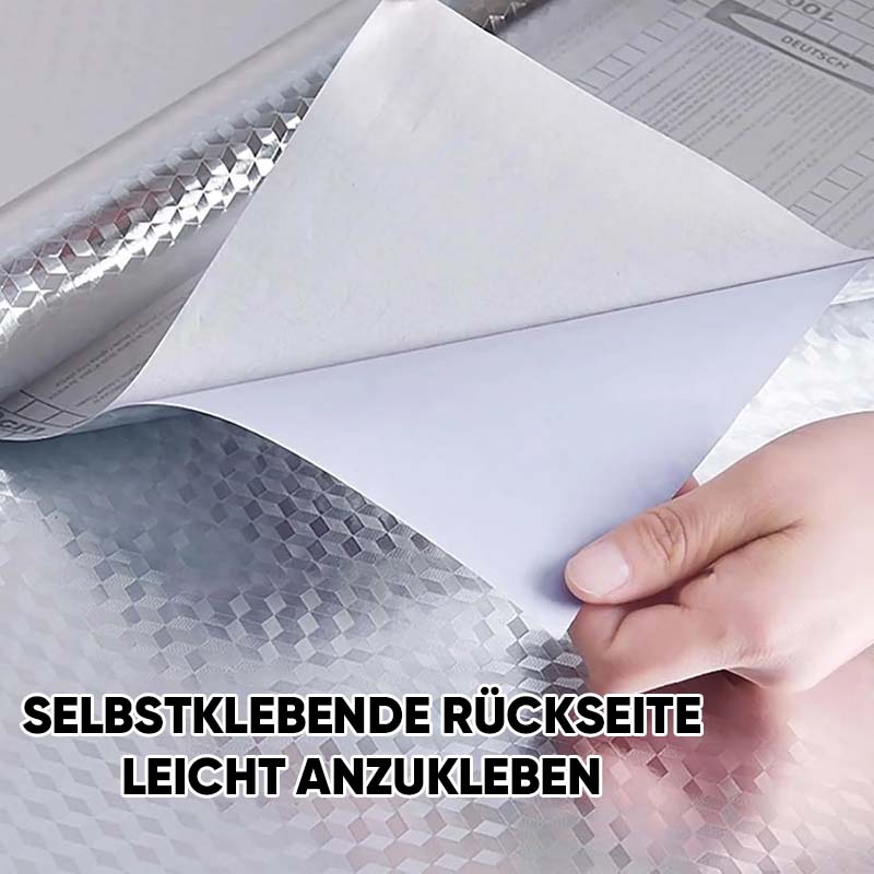 Edelstahl-Küchen-Ölbeständige Klebetapetenrolle