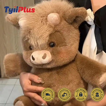 Laufende Hochlandkuh Plüschtier