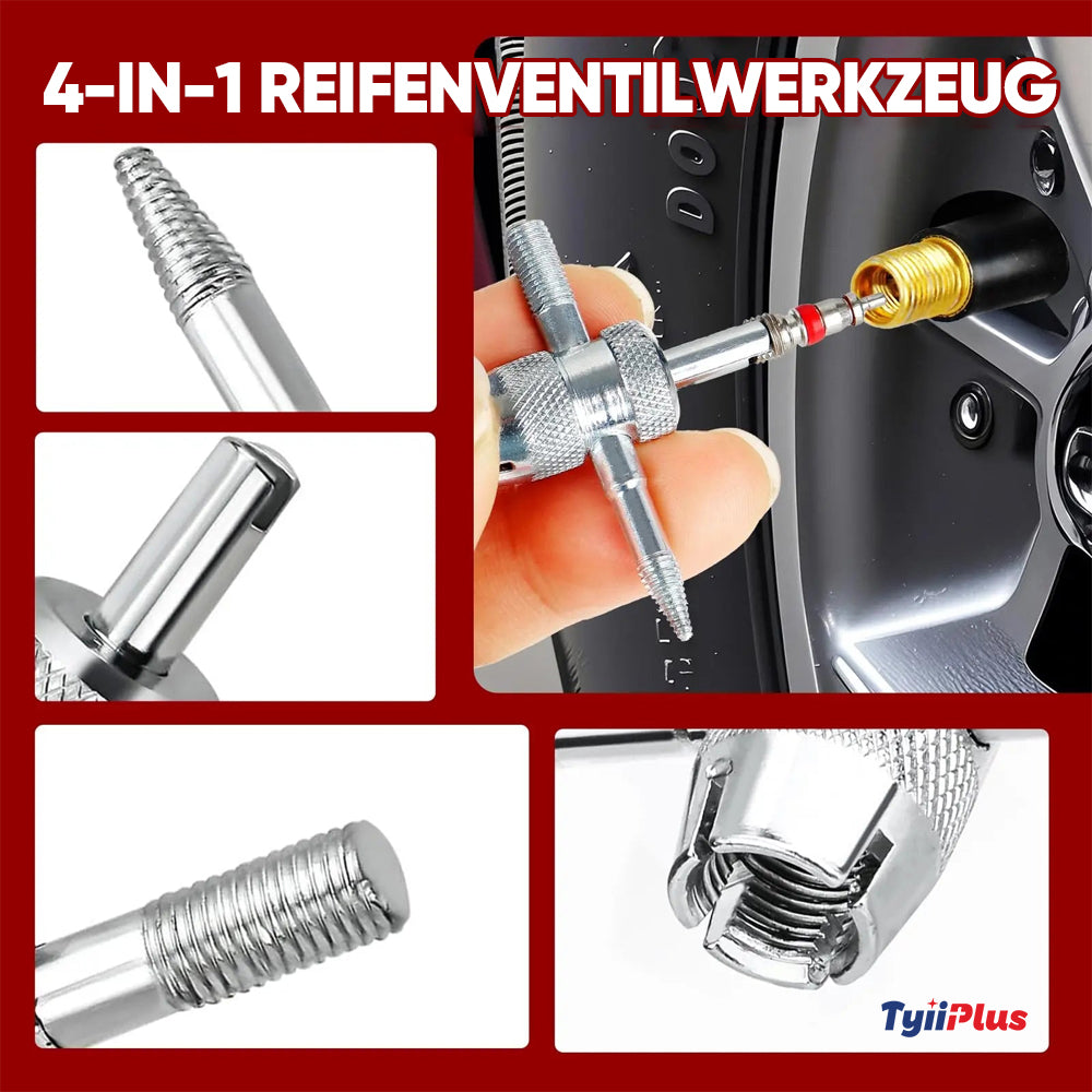 TYIIPLUS™ 14-teiliges Schnellwechsel-Reifenventil-Werkzeugset