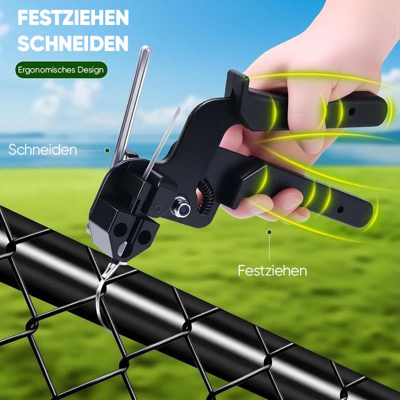 🔥Kabelbinderpistole aus Edelstahl mit Kabelbindern aus Metall