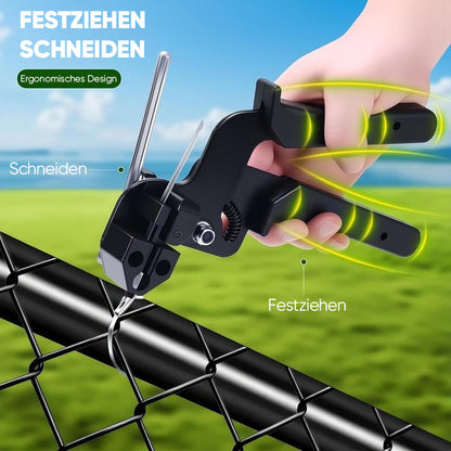 🔥Kabelbinderpistole aus Edelstahl mit Kabelbindern aus Metall