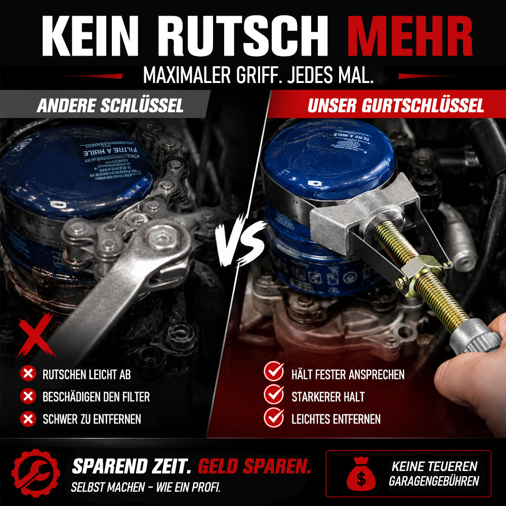 Neuer verstellbarer Ölfilter-Entfernungsschlüssel für Pkw, Ölfilterschlüssel