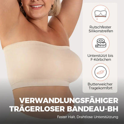 🔥Verwandelbarer Trägerloser Bandeau-BH