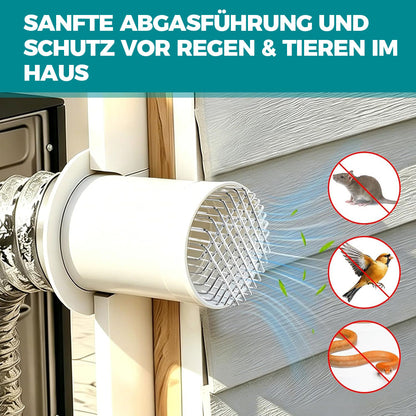Dachrinnenschutz aus Edelstahl 304 für Rohre & Lüftungsöffnungen
