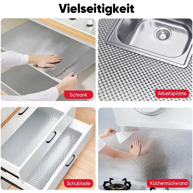 Edelstahl-Küchen-Ölbeständige Klebetapetenrolle