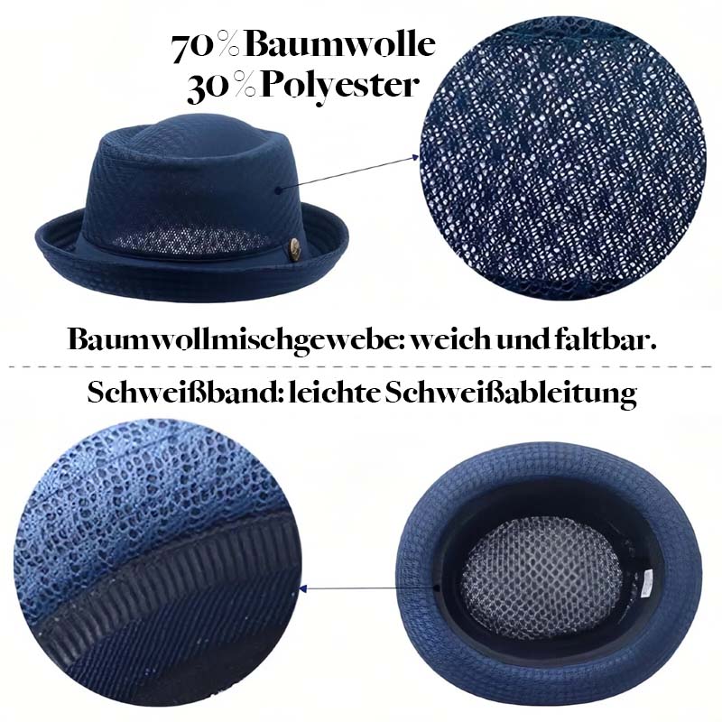 Sommerliche Atmungsaktive Mesh-Mütze