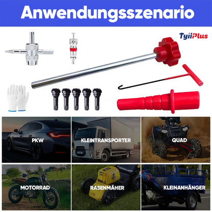 TYIIPLUS™ 14-teiliges Schnellwechsel-Reifenventil-Werkzeugset