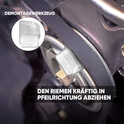 2-teiliges Werkzeugset zum Entfernen & Anbringen von Stretchriemen