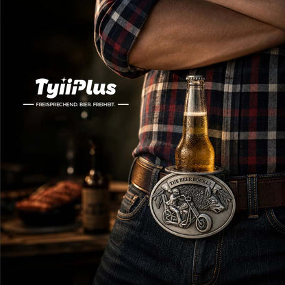🍺 Freihändiger Biergürtelschnallenhalter