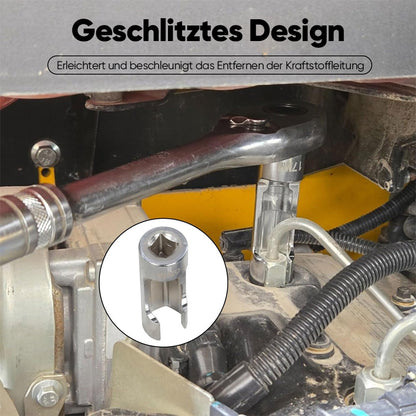 Tyiiplus™ 14-teiliges Diesel-Einspritzdüsen-Kraftstoffleitungs-Steckschlüsselset – 8-22 mm Bördelmuttern-Steckschlüssel