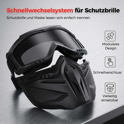 🔥Abnehmbare Vollgesichtsbrille