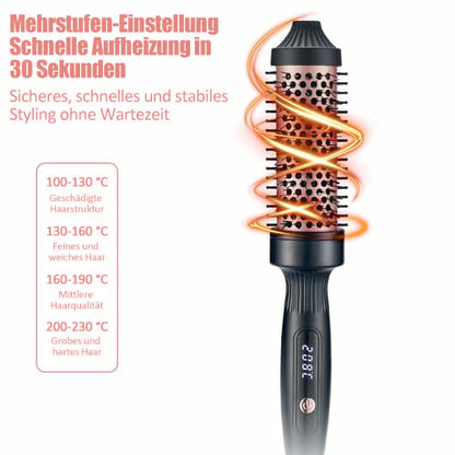 LCD-Locken- und Glätteisen mit doppeltem Verwendungszweck