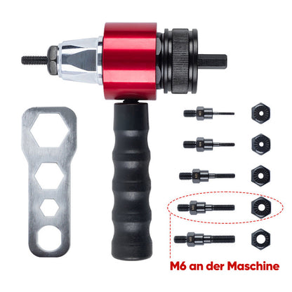 M3-M8 Elektrischer Nietpistolen-Adaptersatz