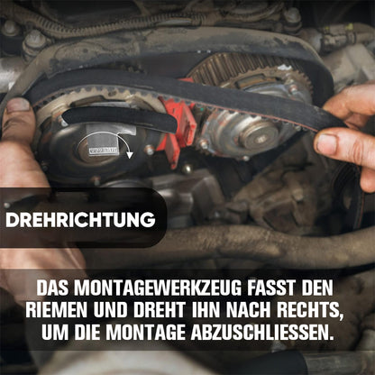 2-teiliges Werkzeugset zum Entfernen & Anbringen von Stretchriemen