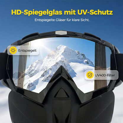 🔥Abnehmbare Vollgesichtsbrille