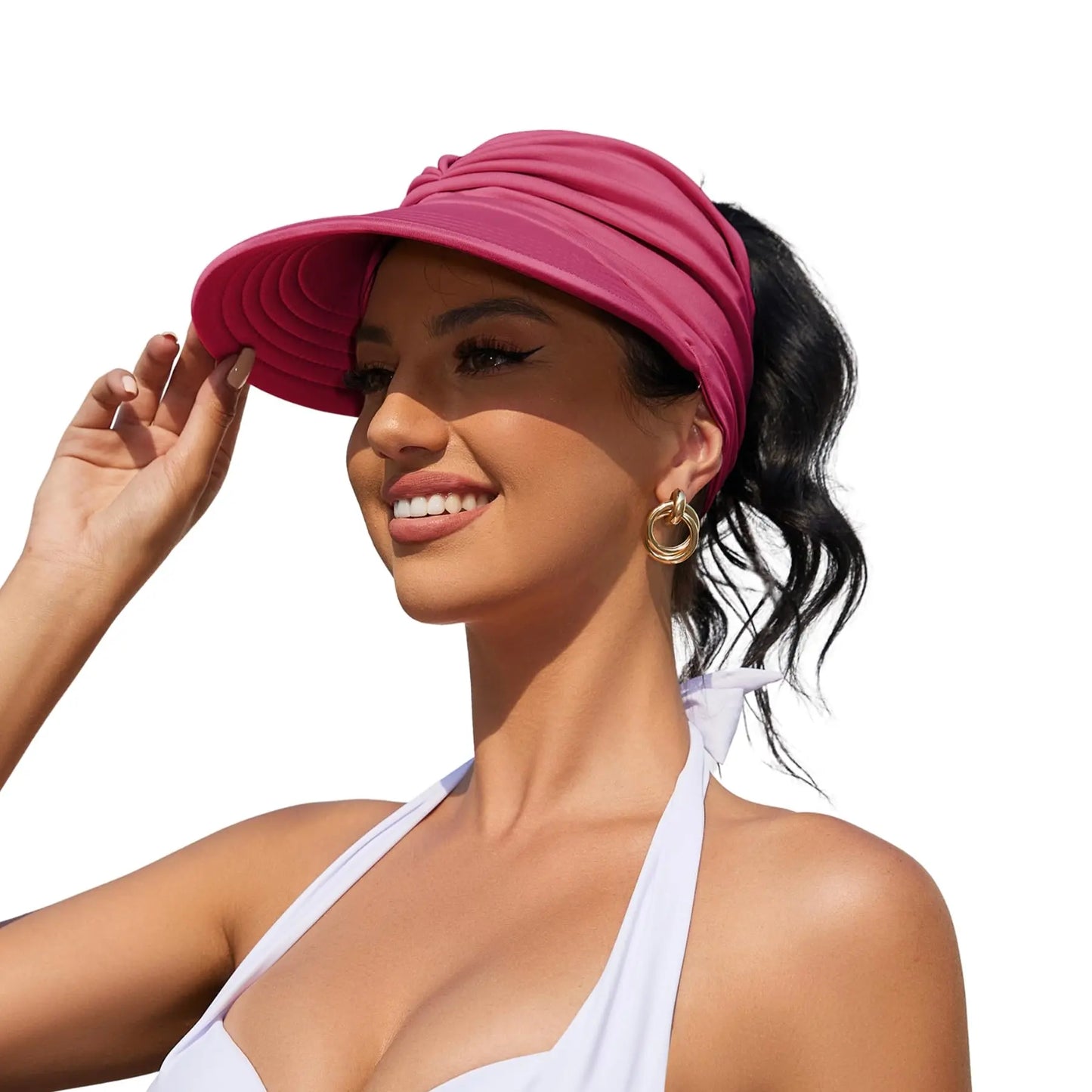Damen-Sonnenschutzhut mit UV-Schutz 50+