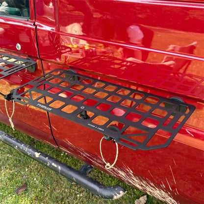 Schwerlast-Magnet-Fahrzeugseitentisch | Tragbarer Gitter-Camping-Schreibtisch