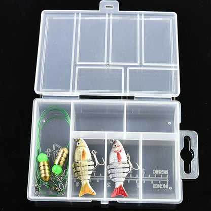 🎣 2" Lebensechte Angelköder – Geeignet für Süß- & Salzwasser