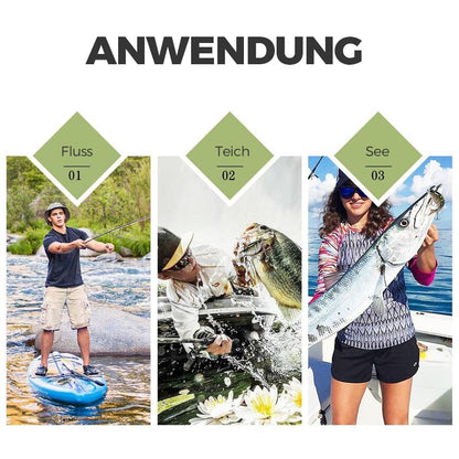 🎣 2" Lebensechte Angelköder – Geeignet für Süß- & Salzwasser