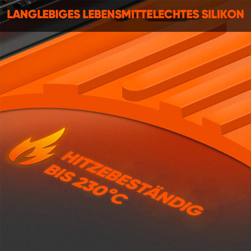 TYIIPLUS™ Silikon-Grillmatte für die Grill-Ablage – Hitzebeständiger BBQ-Werkzeug-Organizer